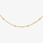 9ct Yellow Gold 16 Inch Curb & Ball Chain 1.13.7913