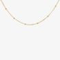 9ct Yellow Gold 16 Inch Curb & Ball Chain 1.13.7913