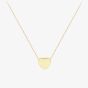 9ct Yellow Gold Heart Slider Necklace 111125147269