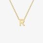 9ct Yellow Gold Mini Initial R Necklace 1.19.0167