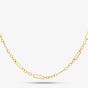 9ct Yellow Gold 18 Inch Fine Oval Link Chain Necklace GN366
