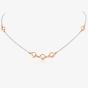 9ct Two Tone Circle Necklet CN944-17