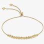 9ct Yellow Gold Adjustable Box Chain Bracelet 1.29.7389