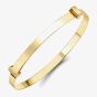 9ct Gold Plain Expandable Baby Bangle 111225127481
