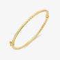 9ct Yellow Gold Diamond Cut Bangle 111225147593