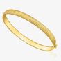 9ct Yellow Gold 5.5mm Diamond-Cut Bangle 1.32.0769