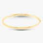 9ct Yellow Gold Plain Oval Hinged Bangle BN375