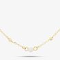 9ct Yellow Gold Freshwater Pearl & Ball Necklace GN367W