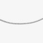 9ct White Gold Diamond Cut Curb Chain 5.13.0034