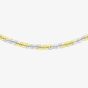 9ct Two Colour Gold 18 Inch Twisted Chain 2.15.8684