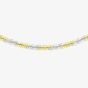 9ct Two Colour Gold 18 Inch Twisted Chain 2.15.8684