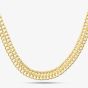  9ct Gold 18 inch Graduated Chain Necklace NBE027