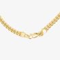  9ct Gold 18 inch Graduated Chain Necklace NBE027