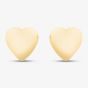 9ct Yellow Gold Polished Heart Stud Earrings ER718