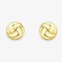 9ct Gold Round Button Stud Earrings 120125127469