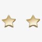 9ct Yellow Gold Small Star Stud Earrings GE2366