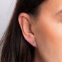 9ct Yellow Gold Small Star Stud Earrings GE2366