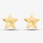 9ct Yellow Gold Star Stud Earrings 1551483