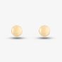 9ct Yellow Gold Ball Stud Earrings SE069