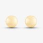 9ct Yellow Gold Ball Stud Earrings SE071