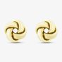 9ct Gold Knot Stud Earrings GE2201