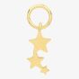 9ct Yellow Gold Shooting Star Earring Charm EPN006
