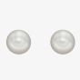 9ct Yellow Gold 7mm Freshwater Pearl Round Stud Earrings GE2373W