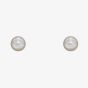 9ct Yellow Gold 3mm Freshwater Pearl Round Stud Earrings GE2371W