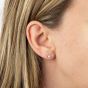 9ct Yellow Gold 3mm Freshwater Pearl Round Stud Earrings GE2371W