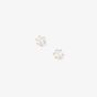 9ct Yellow Gold White Cubic Zirconia Stud Earrings 120325149508