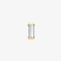 9ct Yellow Gold Baguette Cut Cubic Zirconia Single Stud Earring ES716 (1X SINGLE EARRING)