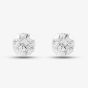 9ct White Gold Cubic Zirconia Stud Earrings 5.58.4969