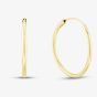 9ct Yellow Gold 18mm Sleeper Hoop Earrings 1.53.9819