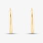 9ct Yellow Gold 13mm Sleeper Hoop Earrings 1.53.9829