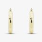 9ct Yellow Gold Small Patterned Hoop Earrings E-HTSC-315-9Y