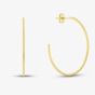 9ct Gold 30mm Hoop Earrings GE2203
