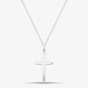 Silver Plain Cross Pendant P177 N2326