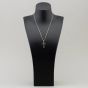 Silver Plain Cross and Pendant SCS25