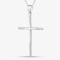 Silver & Crystal Cross Pendant 18482 N2326