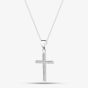 Silver & Crystal Cross Pendant 13851 N2326