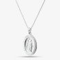 Sterling Silver Oval St. Christopher Pendant SJR1015xCH18R1