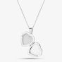 Sterling Silver Engravable Heart Locket Pendant AP14478/R