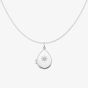 Sterling Silver Sarburst Teardrop Pendant P5647C N2326