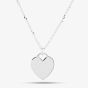 Silver Classic Family Heart Pendant Necklace THB001504