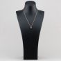 Rose Gold Tone Plated Sterling Silver Cubic Zirconia Charms Pendant AP8114Z/PR