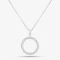 Silver Open Circle Loose Pendant P4344C N2323