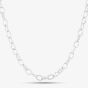 Sterling Silver Rolo Oval 20 Inch Belcher Necklace 8.14.6985