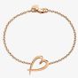 Shaun Leane Rose Gold Vermeil Heart Bracelet SA020.RVNABOS