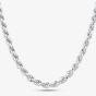 Silver 20 Inch Rope Chain SDCR-730-AG-20