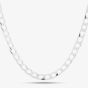 Sterling Silver 20 Inch Square Curb Chain SSLC-510-AG-20